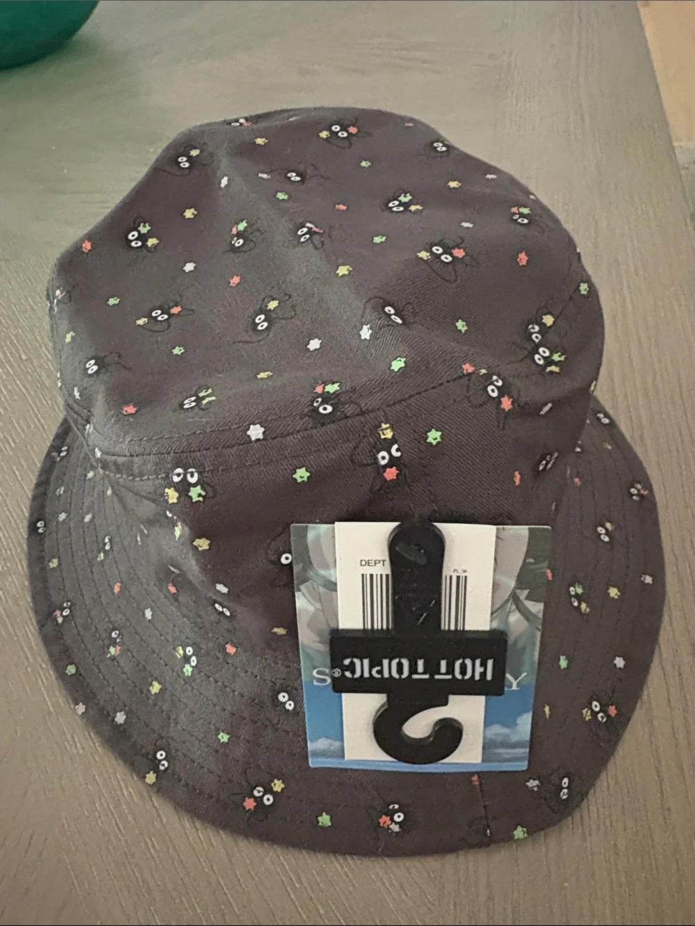 Studio Ghibli Spirited Away Soot Sprite Bucket Hat - Picture 3 of 5